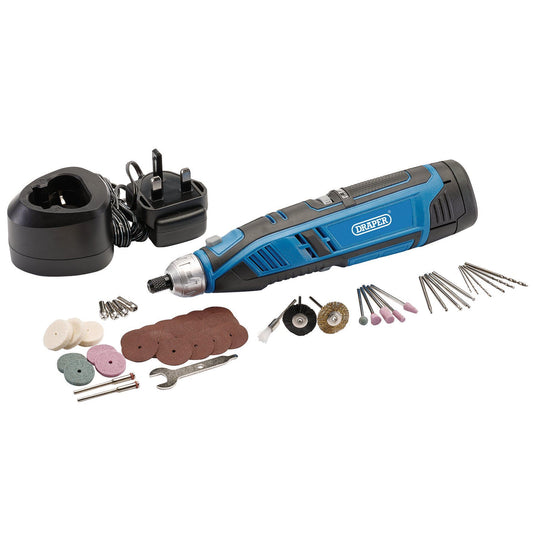 Draper Storm Force 12V Li Rotary Multi Tool Set CMG12VD