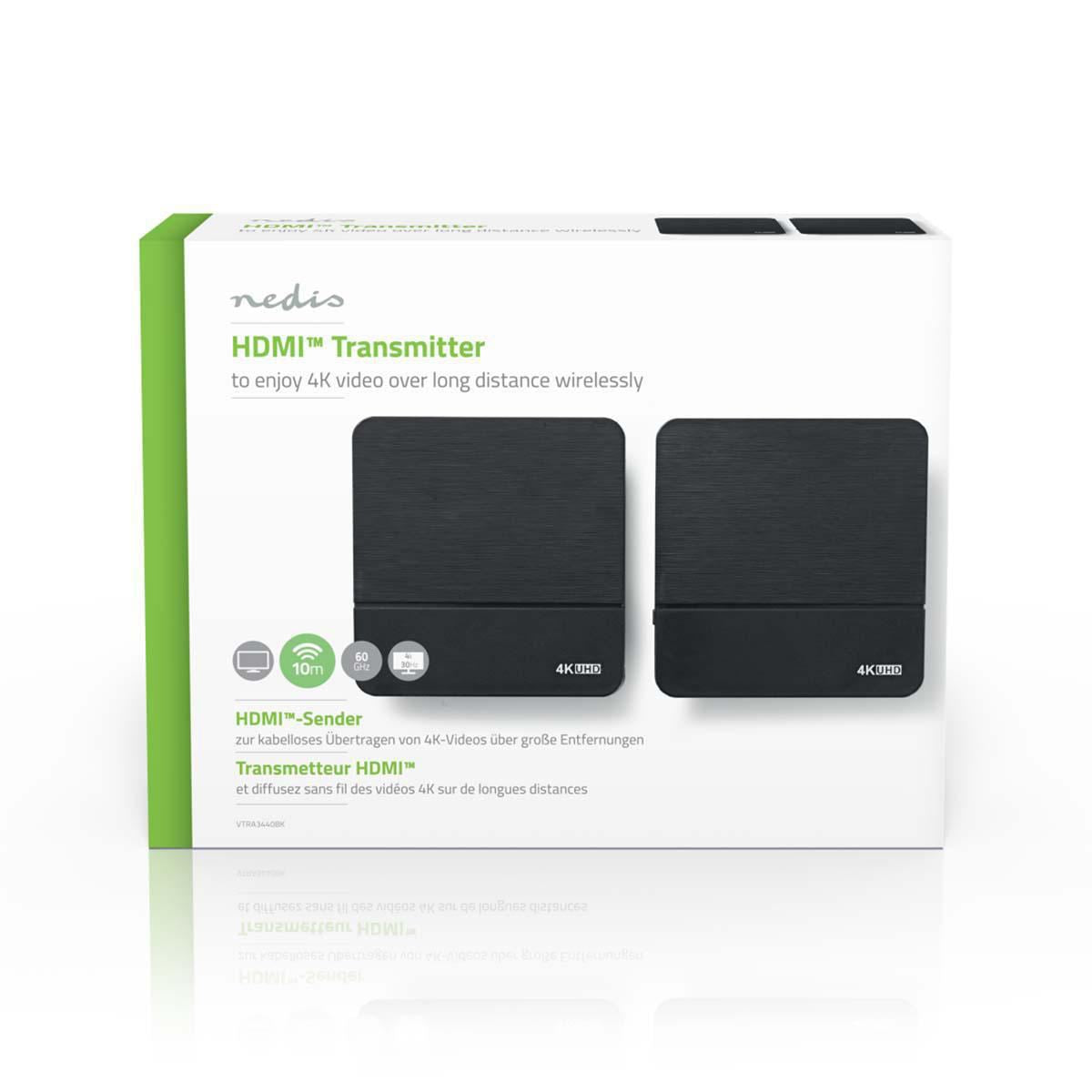 Nedis Wireless HDMI Transmitter 4K 60 GHz 10 m VTRA3440BK