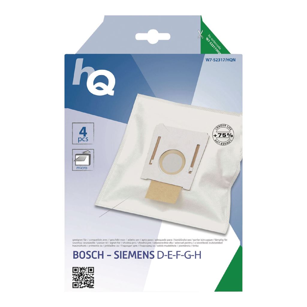 HQ Vacuum cleaner bag Bosch/Siemens D - E - F - G - H - DUBG220SIB4