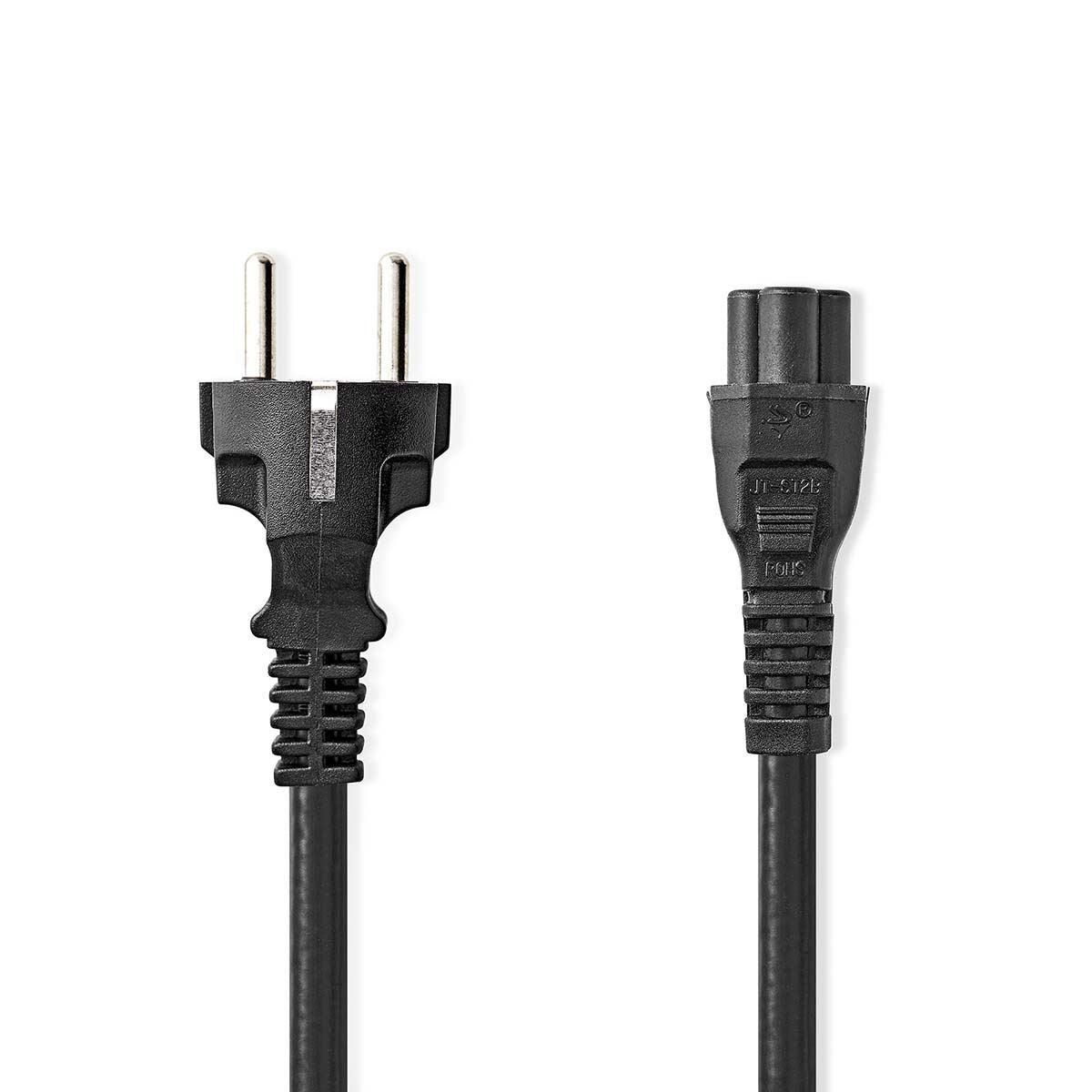 Nedis EU Power Cable Plug with earth contact male IEC-320-C5 Straight 5m Black