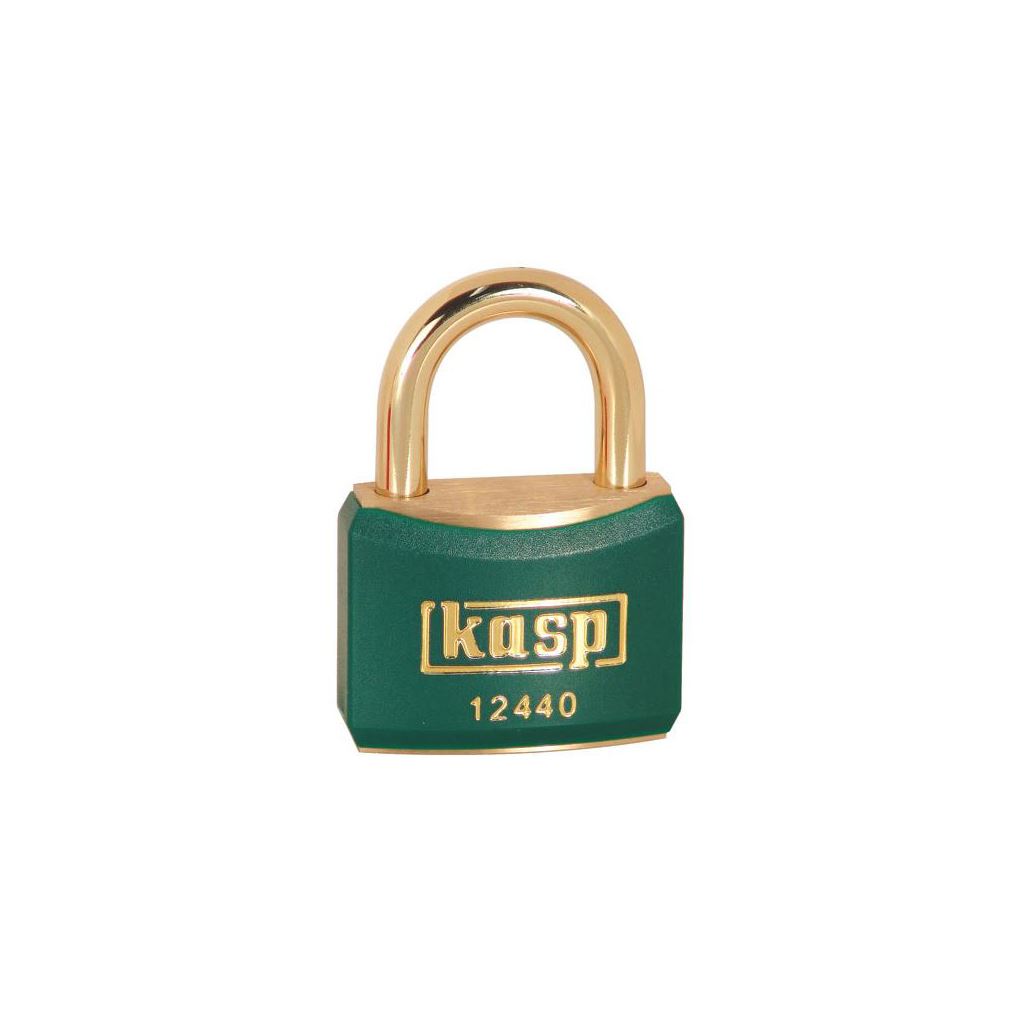 Kasp 124 Padlock 40mm Green KA24403 K12440GREA1