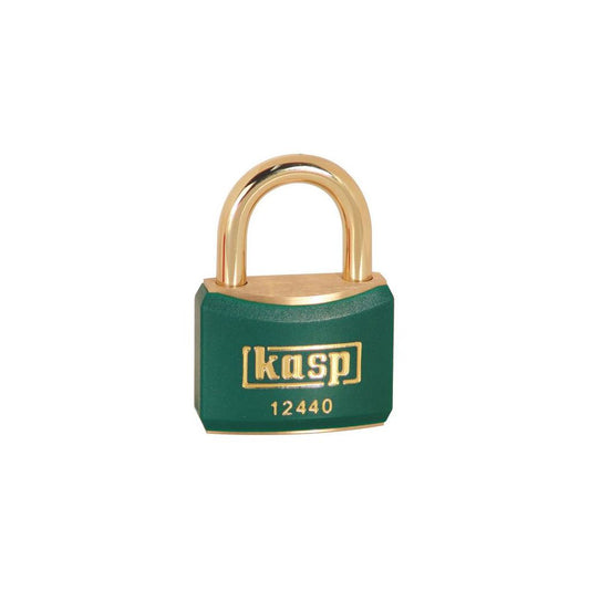 Kasp 124 Padlock 40mm Green KA24403 K12440GREA1
