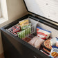 Baridi Freestanding Chest Freezer 299L Capacity - Black DH261