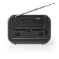 Nedis FM Radio Portable Design AM/FM Battery Powered/Mains Powered Analogue 1.8W - RDFM1340GY