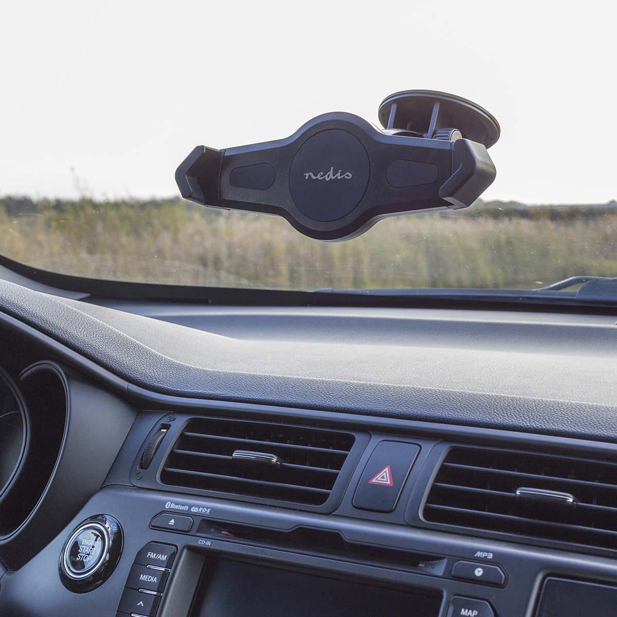 Nedis Tablet Car Mount up to 12" Window & Headrest TCMT300BK