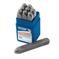 Draper 1x 0 - 9 Number Stamp Set - Number Height 3/16" Professional Tool 37337