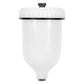 Sealey Paint Spray Gun Pot with Brass Fitting 600ml - White PC01