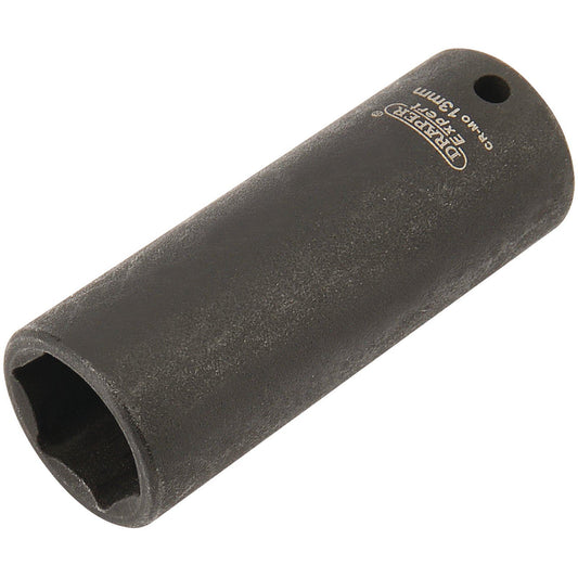 Draper 05191 Expert 13mm 1/4" Square Drive Hi-Torq 6 Point Deep Impact Socket