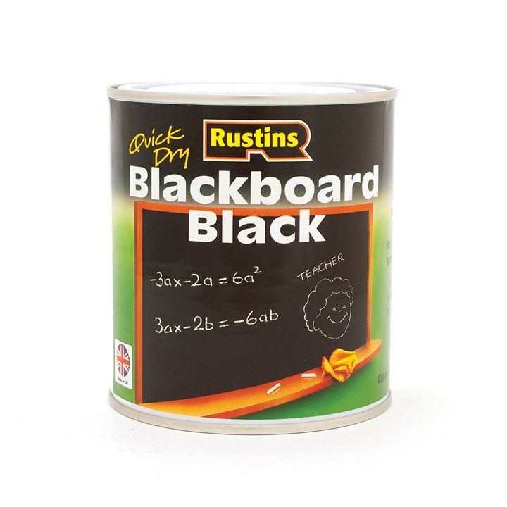 Rustins Blackboard Black 500ml (Blab500)