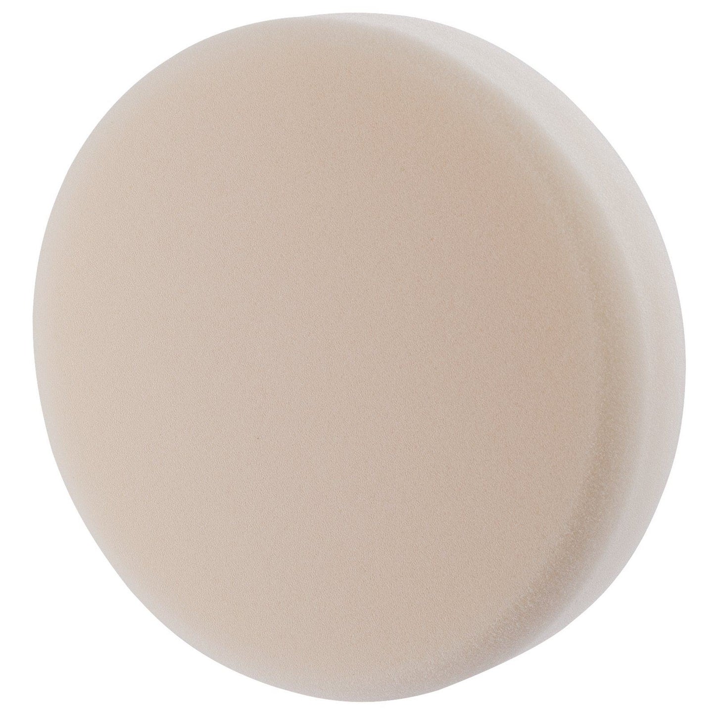 Draper 125mm Polishing Sponge Firm Hook and Loop White 12.5cm 5 Inch 02110