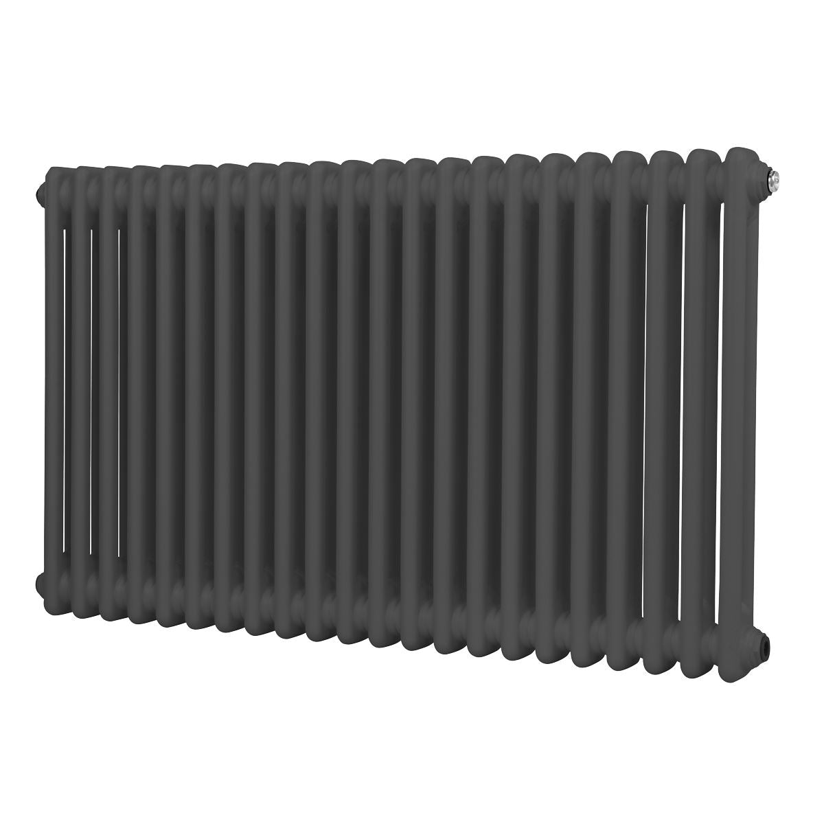 Baridi Horizontal Traditional 2 Column Radiator 600 x 1012mm � Anthracite DH359