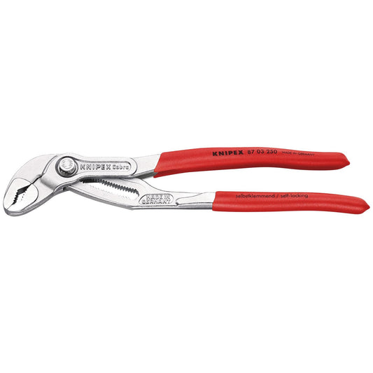 KNIPEX 87 03 250 SB Cobra High-Tech Water Pump Pliers, 250mm