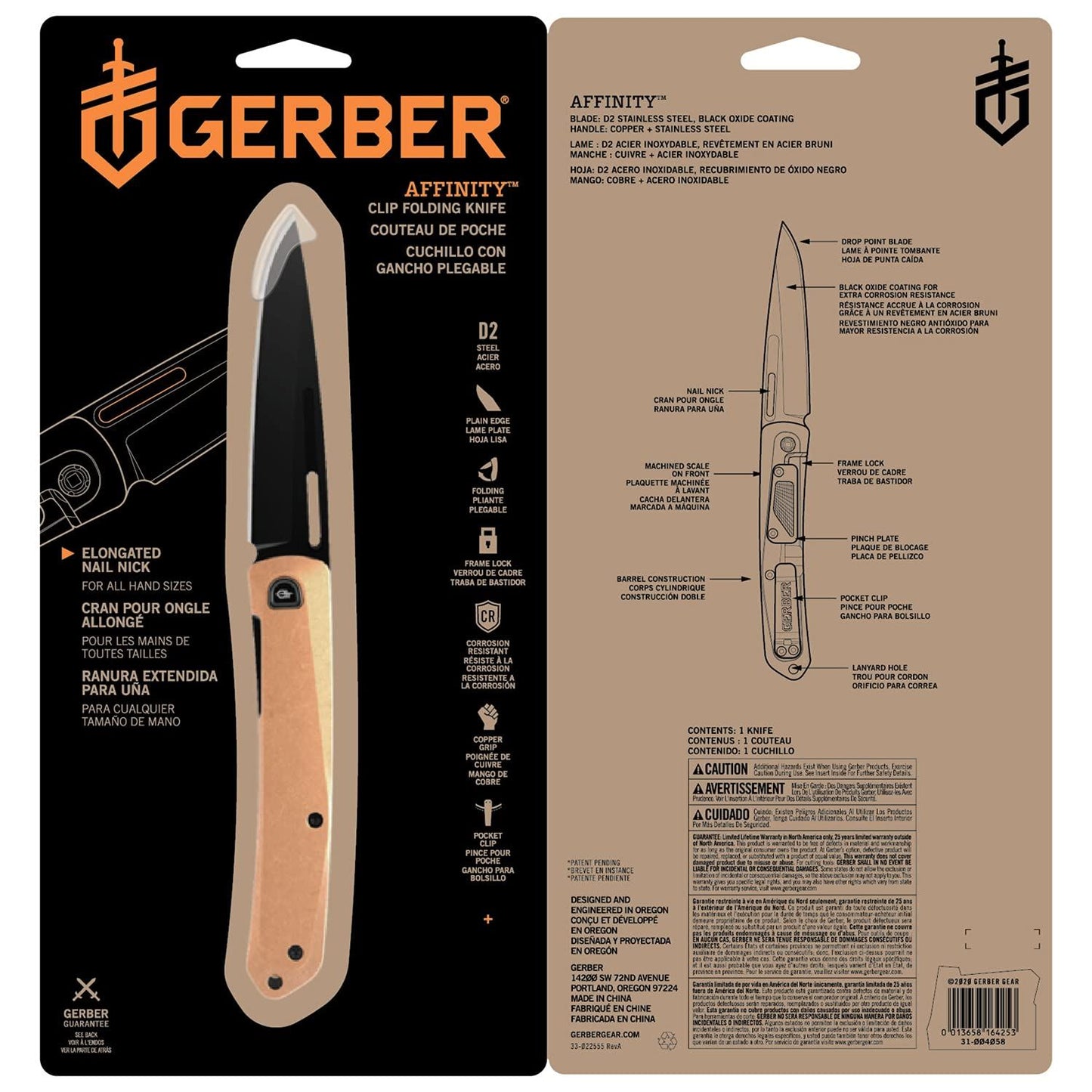Boker Plus Affinity - Copper/D2