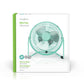 Nedis Metal Mini Fan 15cm Diameter USB Powered Turquoise - FNDK1TQ15