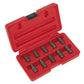 Sealey Multi Spline Screw Extractor Set 10pc AK8181
