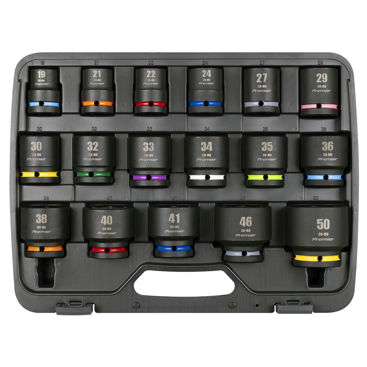 Sealey Premier Impact Socket Set 3/4"Sq Drive 17pc AK8892M