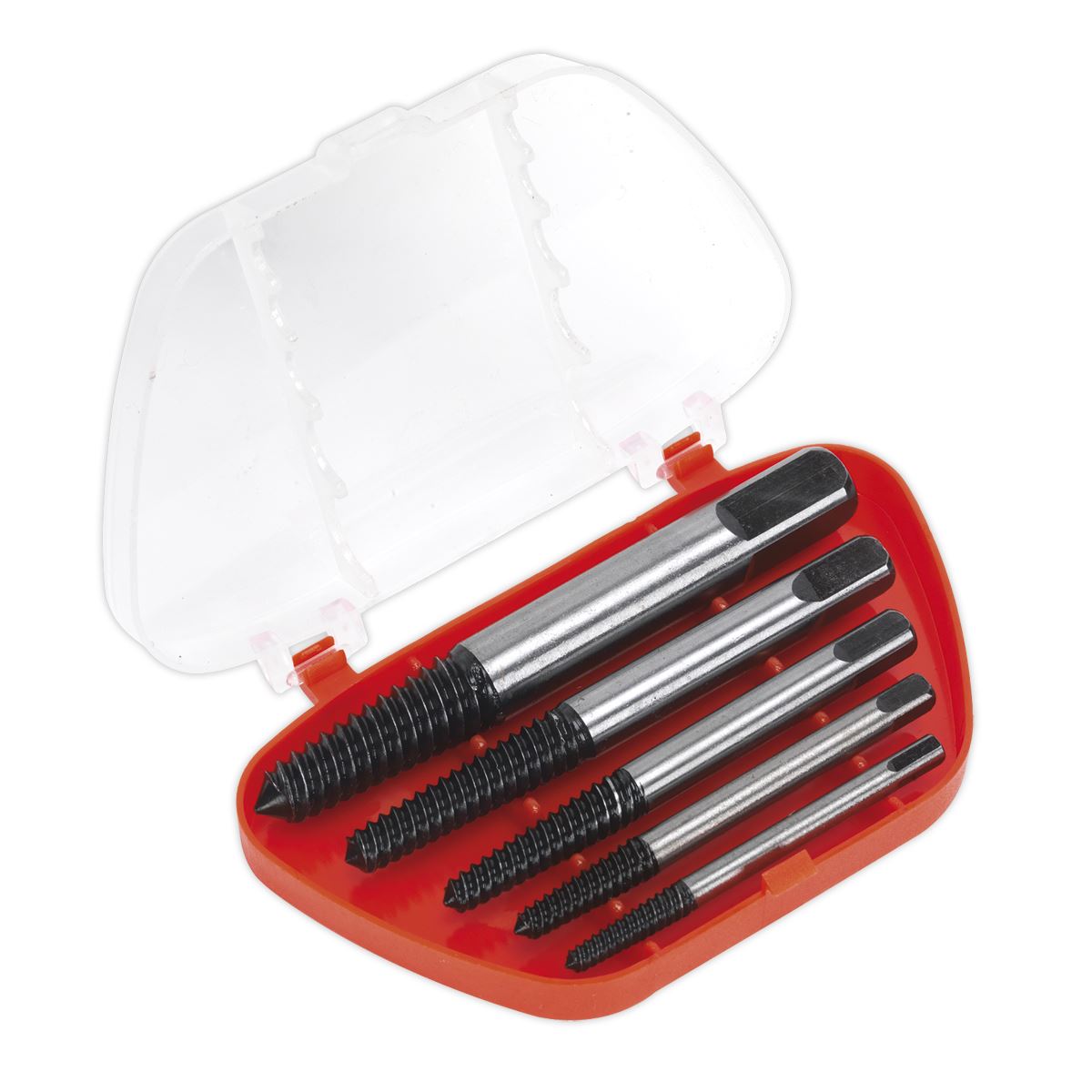 Sealey Screw Extractor Set 5pc Helix Type AK722