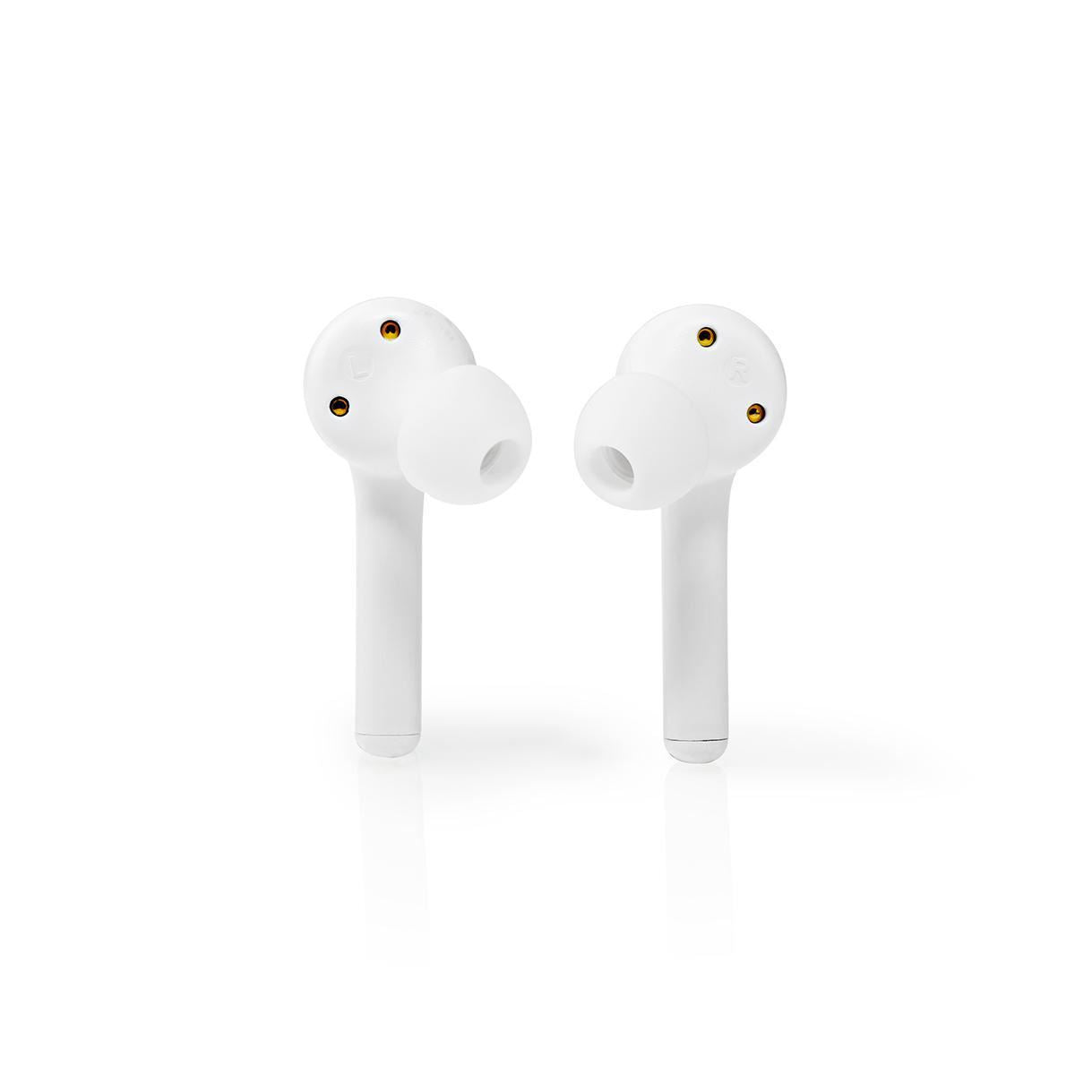 Fully Wireless Bluetooth Earphones 6hr Voice/Touch Control Design Chargeable - HPBT5055WT