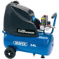 Draper 24978 24L 230V 1.1kW 1.5hp Oil Free Air Compressor 116 PSI 8 Bar