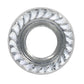Sealey Flange Nut Serrated M10 Zinc Pack of 100 FN10