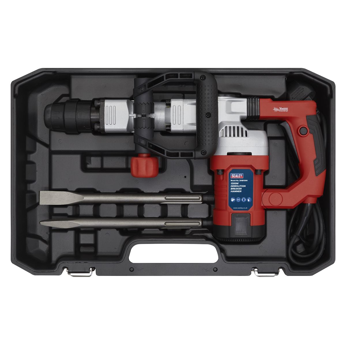 Sealey Demolition Breaker Hammer SDS MAX 1300W DHB1300