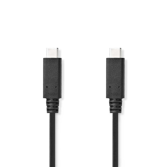 USB Cable USB3.2 Gen 2x2 USB-C Male USB-C Male 240W 8K@30Hz 10 Gbps Nickel  1m