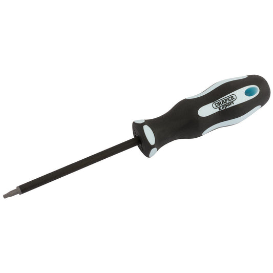Draper Expert Quality Square Recess S1 x 100mm Soft Grip Security Screwdriver - 75365