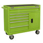 Sealey Rollcab 6 Drawer with Ball Bearing Slides - Green AP4106HV