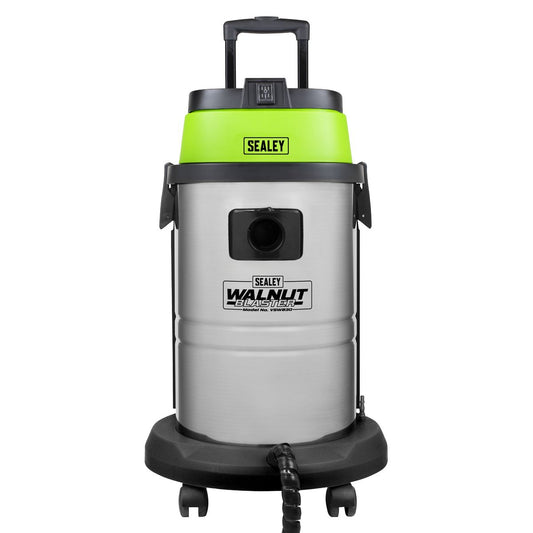 Sealey Walnut Blaster 30L Capacity VSWB30