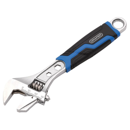 Draper Reversible Adjustable Wrench, 208mm