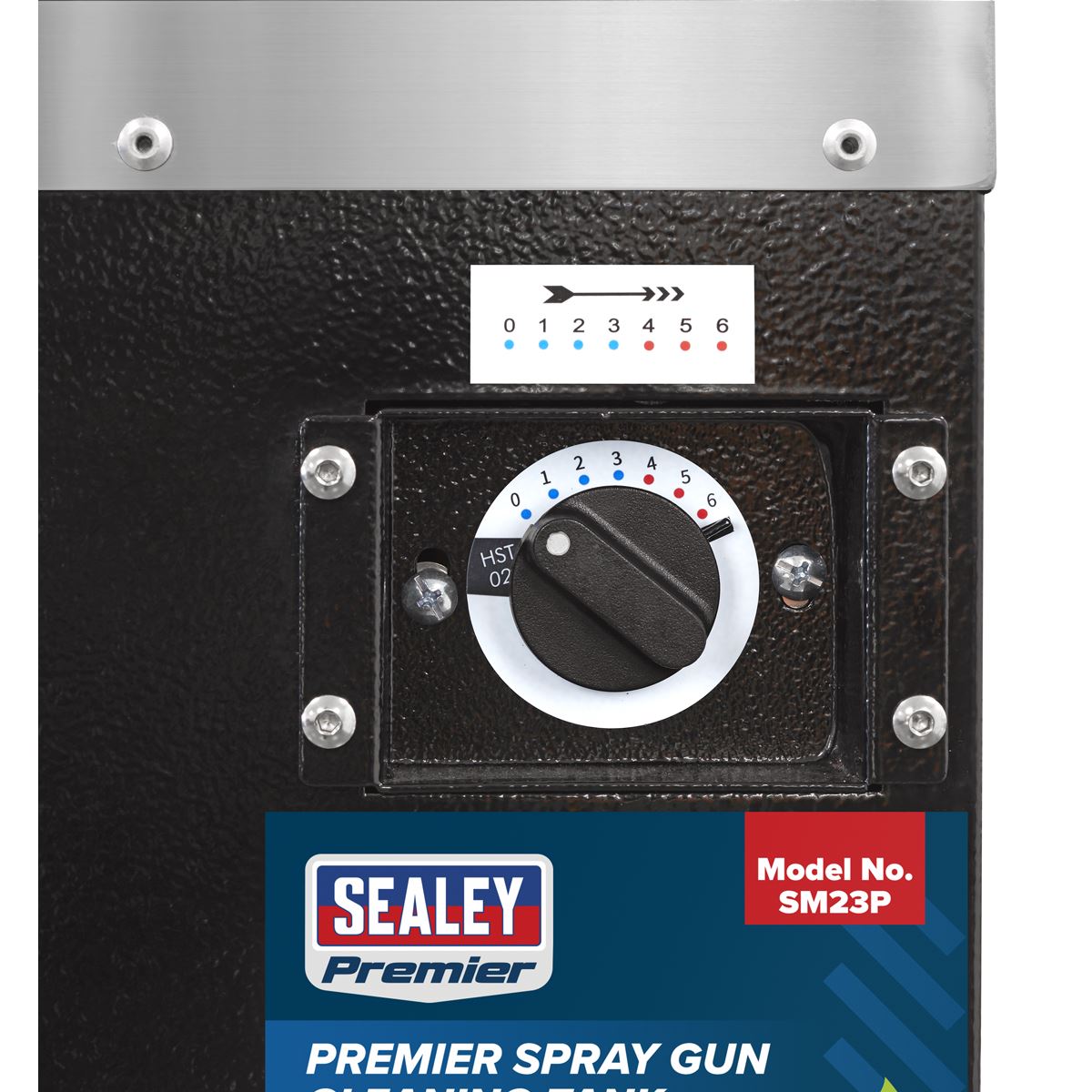 Sealey Premier Sealey Premier Spray Gun Cleaning Tank 2 Gun Capacity SM23P