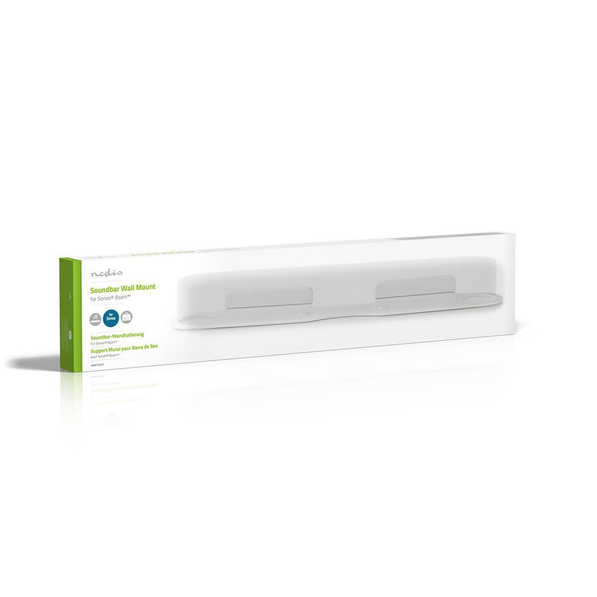 Nedis Soundbar Mount Wall For Sonos® Beam Max. 5 kg - SBMT55WT