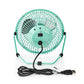 Nedis Metal Mini Fan 15cm Diameter USB Powered Turquoise - FNDK1TQ15
