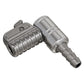 Sealey 90 Angled Swivel Tyre Inflator Clip-On Connector 8mm Bore PCL8A