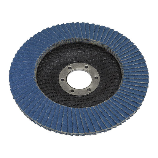 Sealey Flap Disc Zirconium 125mm 22mm Bore 80Grit FD12580