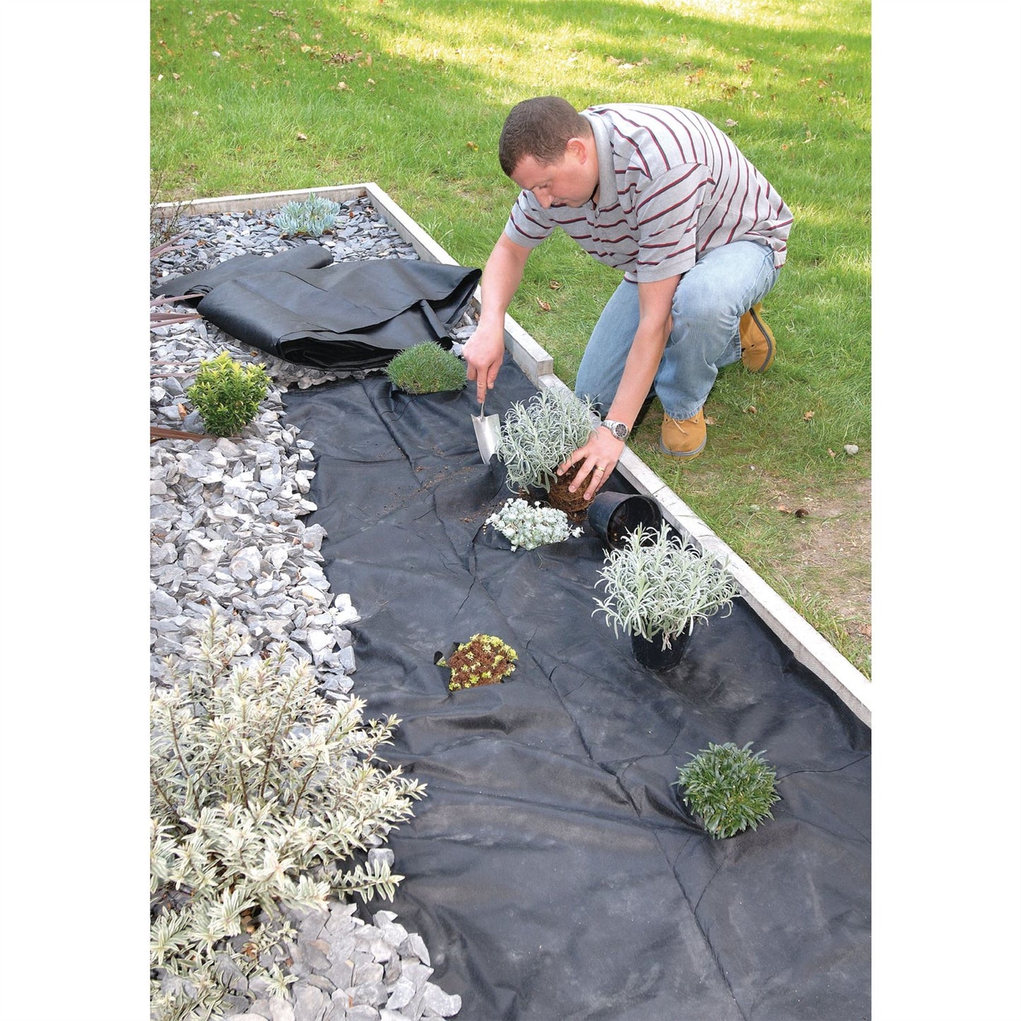 Draper 18363 Weed Control Mat Matting - 20M x 1M - Perfect For Your Garden