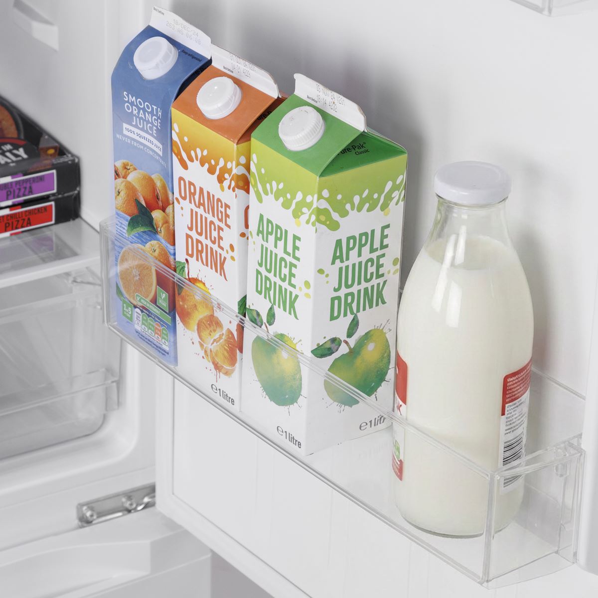 Baridi  60/40 Smart Frost Fridge Freezer 227L Capacity � White DH326