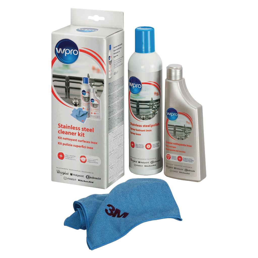 WPRO Cleaning Kit Stainless Steel 484000008498