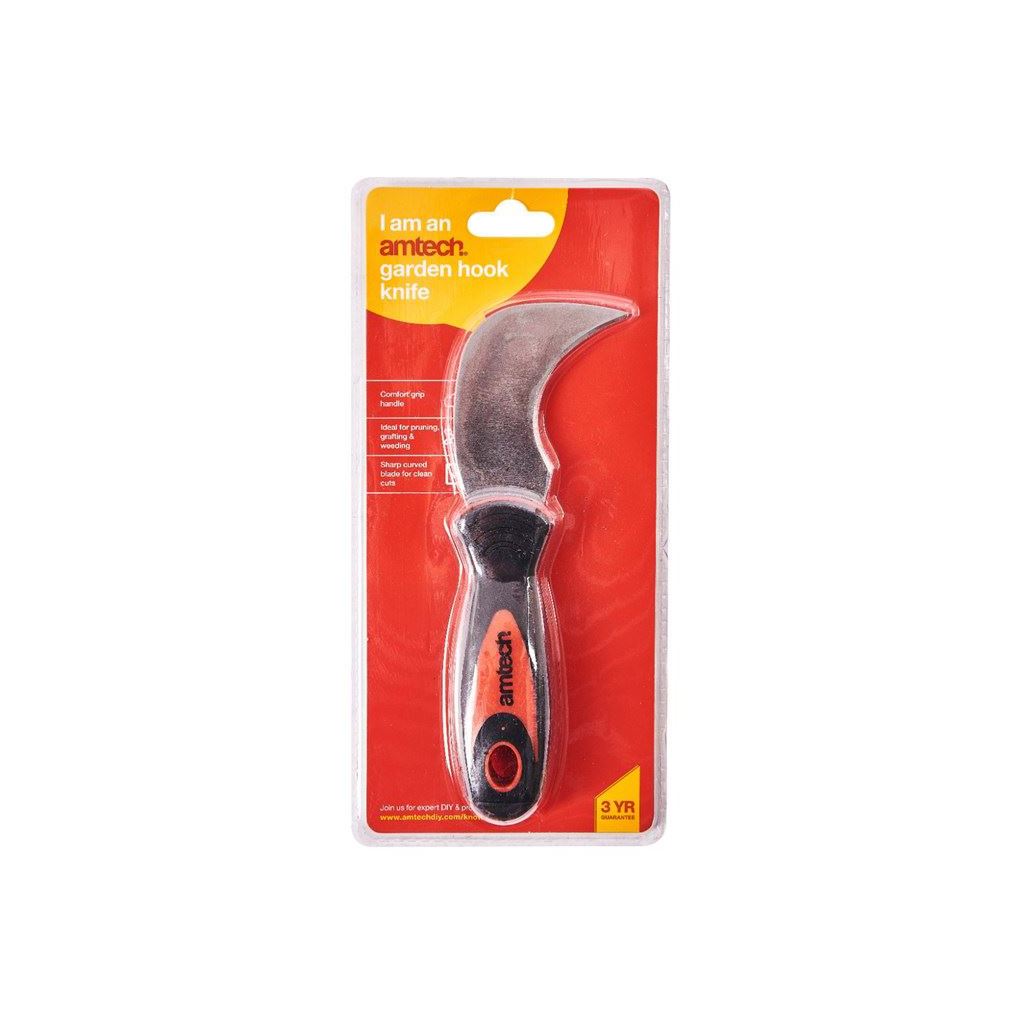 Amtech Garden Hook Pruning Cutting Blade Branches Gardening Diy Tool Workshop - U1390
