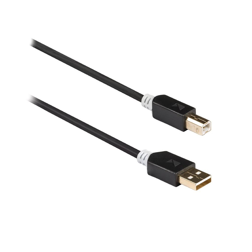 Konig USB 2.0 cable A male to B male 3m grey - CCBW60100AT30