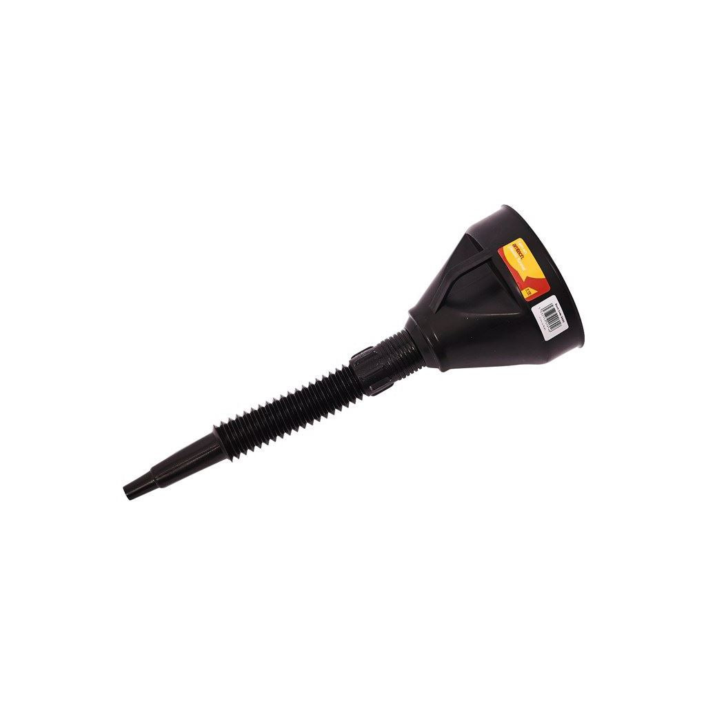 Plastic Funnel Can Spout Oil Water Fuel Petrol Diesel Unleaded Fluid Flexible - S4200