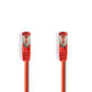 Nedis Cat 6 S/FTP Network Cable RJ45 Male to RJ45 Male 3m Red CCGP85221RD30