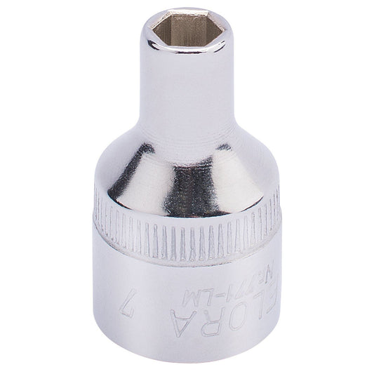 7mm 1/2" Square Drive Elora Hexagon Socket Draper 15296