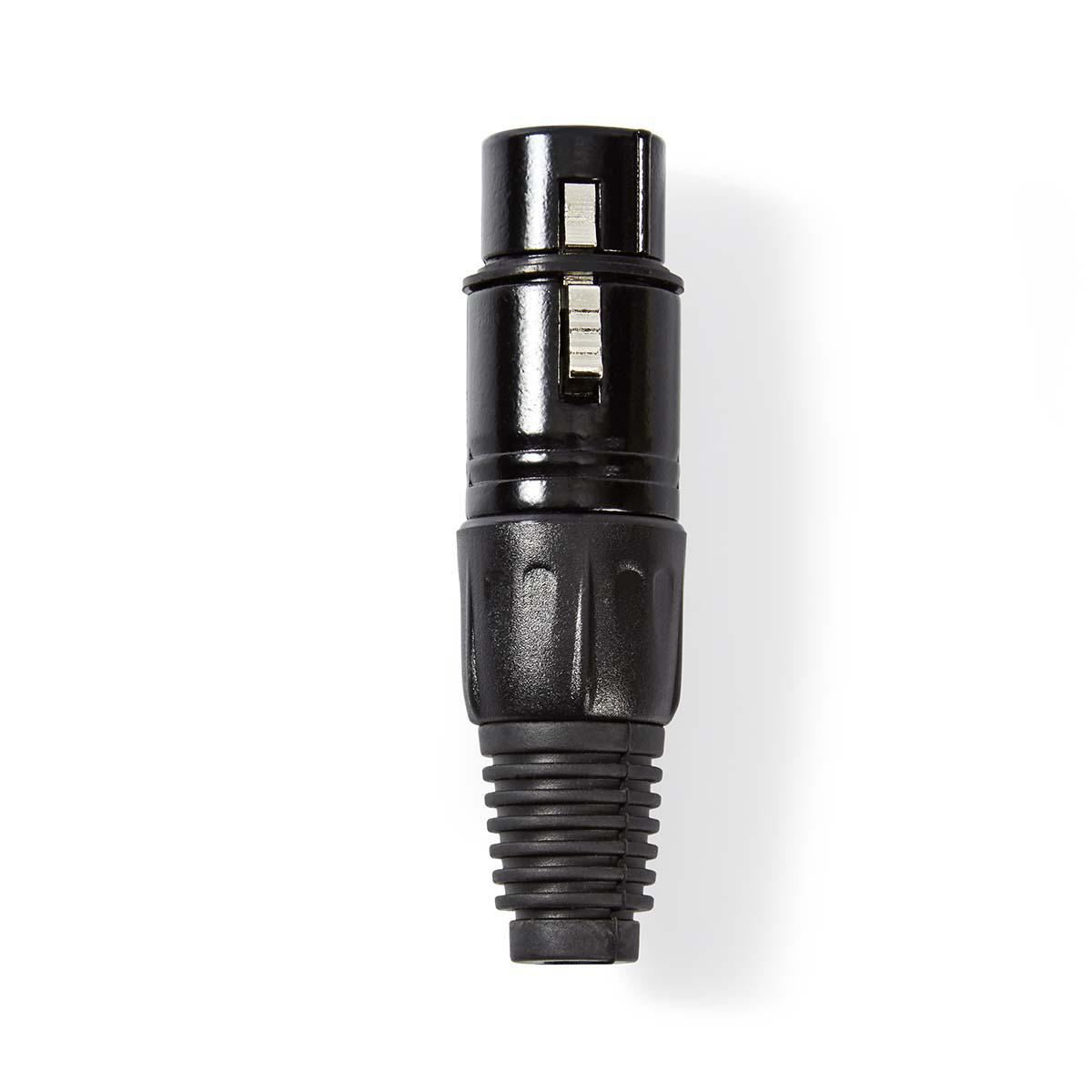 Nedis XLR Connector XLR 3-pin Female Black COTP15902BK