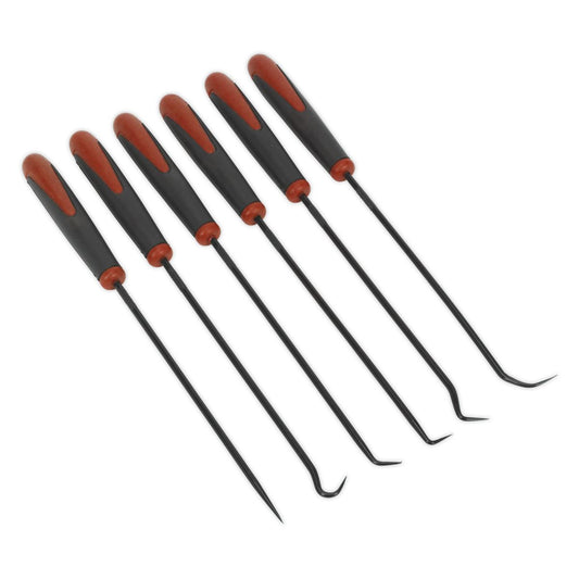Sealey Pick & Hook Set 6pc Extra-Long AK5215