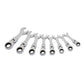 Draper 8 Piece Stubby Flex Ract. Spanner 8230FMMBS/8 - 27982
