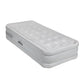 Sealey Dellonda, Single, Inflatable High Raised Flocked Air Bed, with Removable 230V Rapid-Air Electric Pump, Carry Bag, Self Inflation/Deflation and Coil Beam Construction, For Home and Camping, 196x97x47cm, DL144 DL144