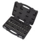 Sealey TRX-Star* & Security Socket Bit Set 38pc 1/4",3/8"&1/2"Sq Dr AK6197B