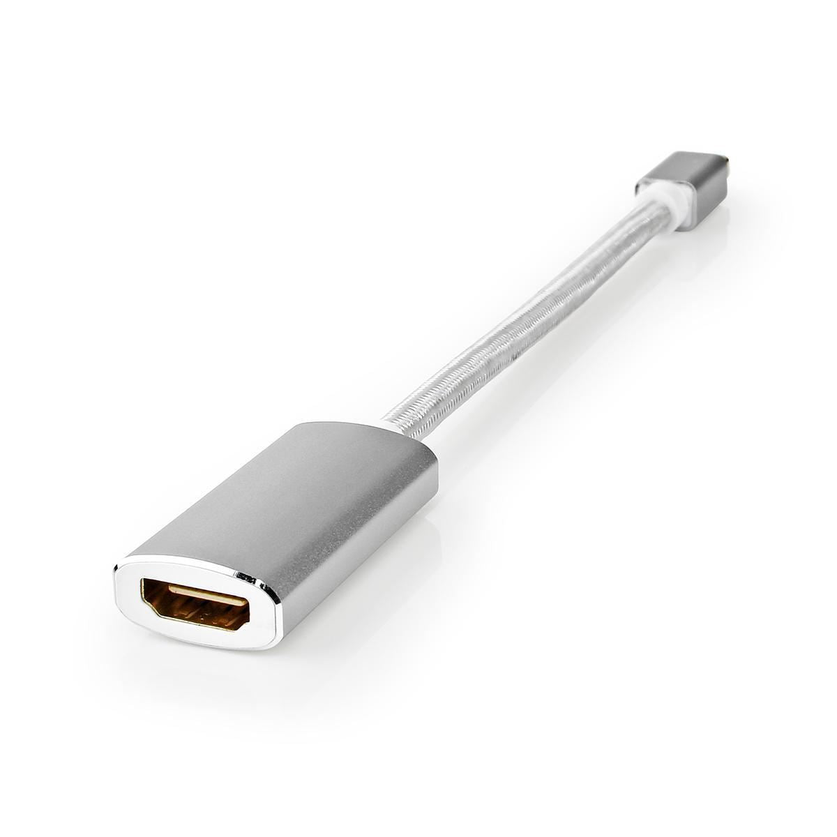 Nedis 1.2 Mini DisplayPort Male to HDMI Female 21.6 Gbps 0.2m 20cm - CCTB37650AL02