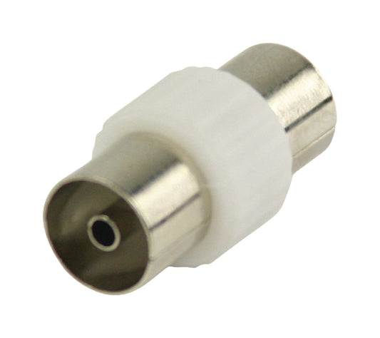 Glaxio 1x Coax coupler coax female to coax female (white)